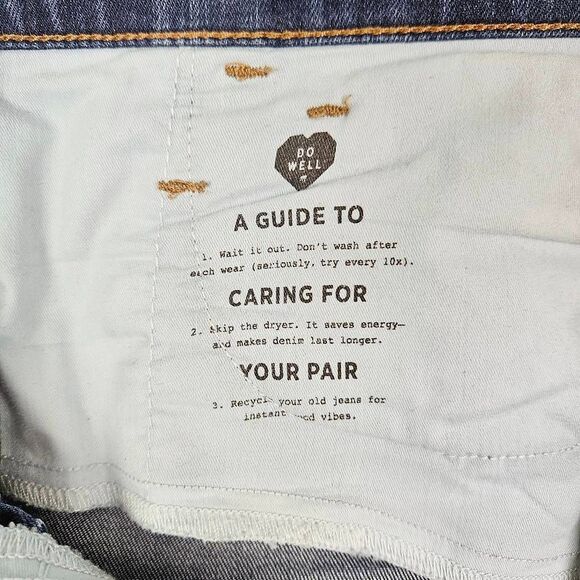 MADEWELL Roadtripper Classic Womens High Rise Med Wash Cigarette Skinny Jeans 26 - Picture 6 of 9